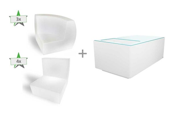 SOFARIA 4+3 + COOLSTA